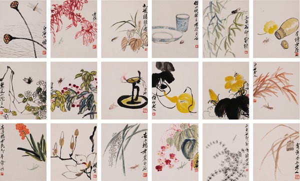 齐白石 叶隐闻声_副本 齐白石 叶隐闻声_副本